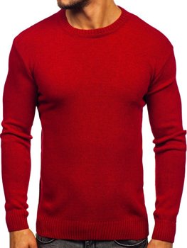 Červený pánsky sveter Bolf 0001