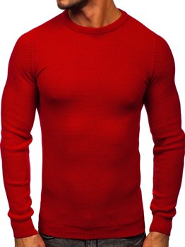 Červený pánsky sveter Bolf 4629