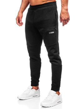 Čierne pánske teplákové jogger nohavice 4F M139