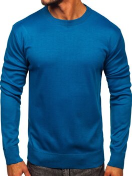 Modrý pánsky sveter Bolf GFC01