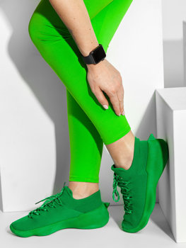 Zelené dámske sneakers tenisky Bolf G23