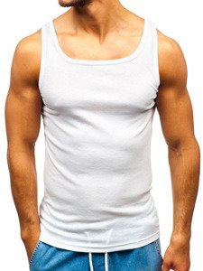 Biele pánske tričko bez potlače BOLF C10049-3P 3 KS