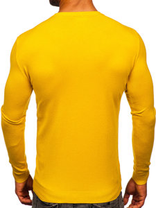 Žltý pánsky pulóver Bolf MMB602